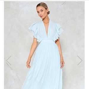 Event Backless Maxi Dress - Nasty Gal NEVER USED